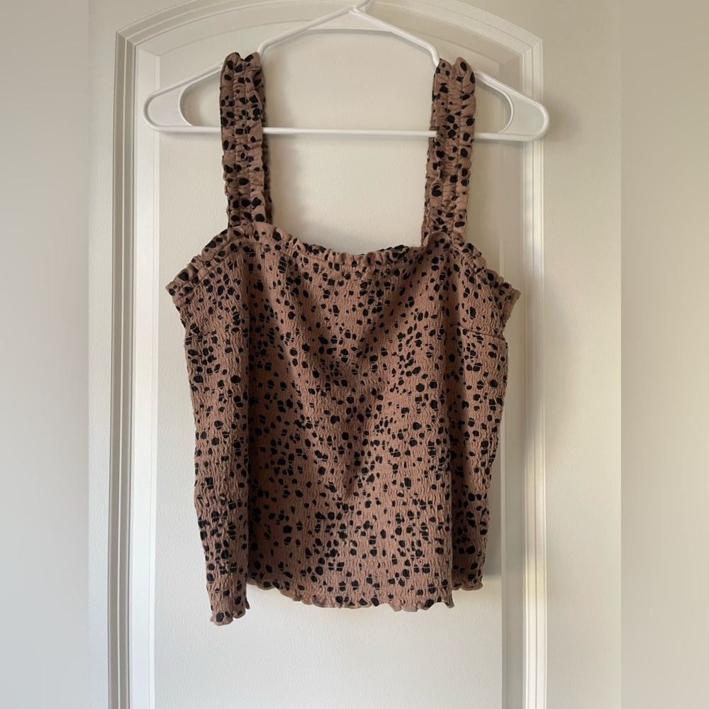 Abercrombie Cheetah Print Tank